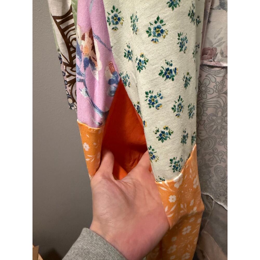 Floral duster handmade patchwork - Picture 6 of 9
